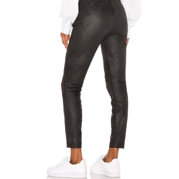 Free People Midnight Vegan Suede Skinny Black - Picture 2 of 5